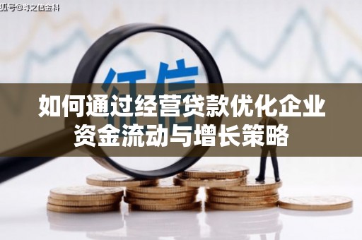 南化如何通过经营贷款优化企业资金流动与增长策略