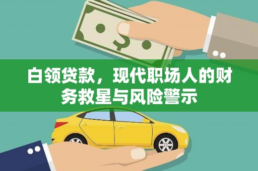 镇康白领贷款，现代职场人的财务救星与风险警示