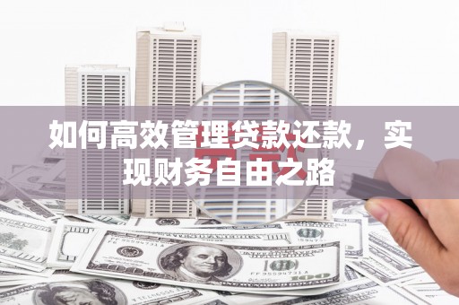 罗定如何高效管理贷款还款，实现财务自由之路