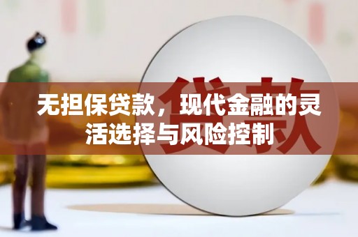 北市无担保贷款，现代金融的灵活选择与风险控制