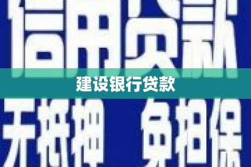 兴文建设银行贷款