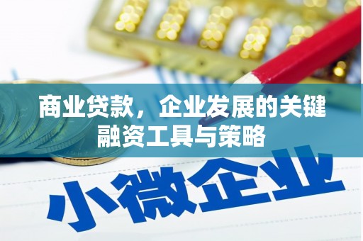 广东商业贷款，企业发展的关键融资工具与策略