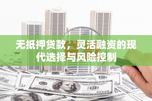 七星无抵押贷款，灵活融资的现代选择与风险控制