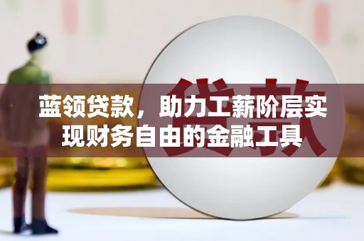 庆元蓝领贷款，助力工薪阶层实现财务自由的金融工具