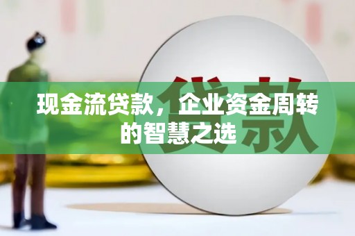 庄浪现金流贷款，企业资金周转的智慧之选