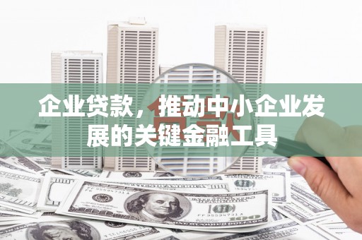 长滨企业贷款，推动中小企业发展的关键金融工具