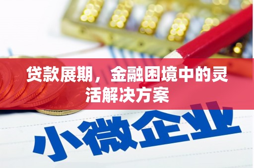 西峰贷款展期，金融困境中的灵活解决方案