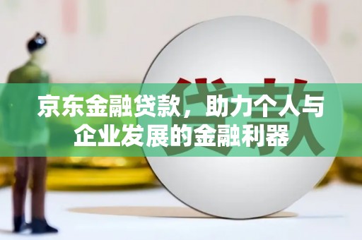 阜康京东金融贷款，助力个人与企业发展的金融利器