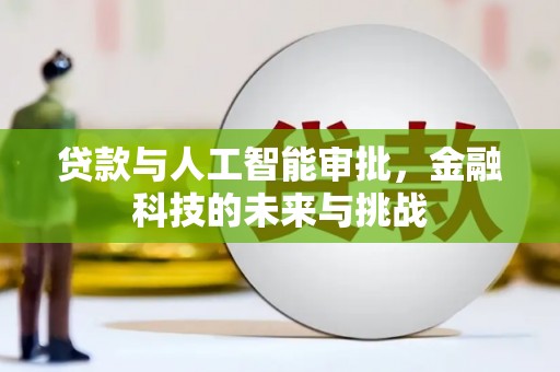 迭部贷款与人工智能审批，金融科技的未来与挑战