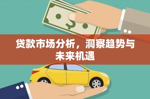 芦竹贷款市场分析，洞察趋势与未来机遇