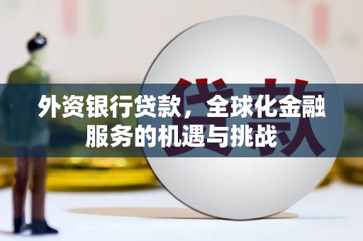 巩留外资银行贷款，全球化金融服务的机遇与挑战