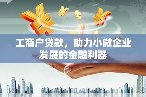 乌什工商户贷款，助力小微企业发展的金融利器