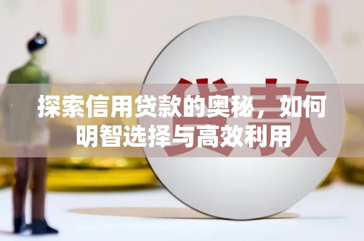 镇平探索信用贷款的奥秘，如何明智选择与高效利用
