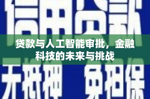 乌马河贷款与人工智能审批，金融科技的未来与挑战