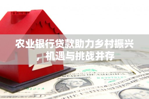 蕉城农业银行贷款助力乡村振兴，机遇与挑战并存