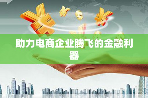 安仁助力电商企业腾飞的金融利器